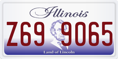 IL license plate Z699065