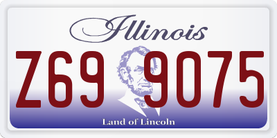 IL license plate Z699075