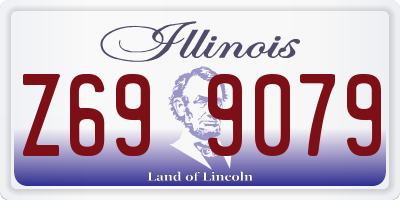 IL license plate Z699079
