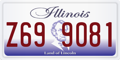 IL license plate Z699081