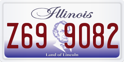IL license plate Z699082