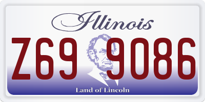 IL license plate Z699086