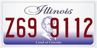 IL license plate Z699112