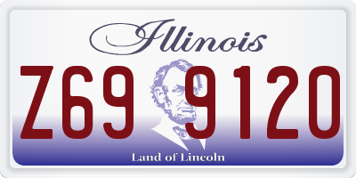 IL license plate Z699120