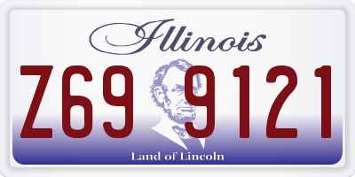 IL license plate Z699121