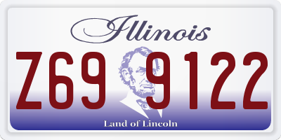 IL license plate Z699122