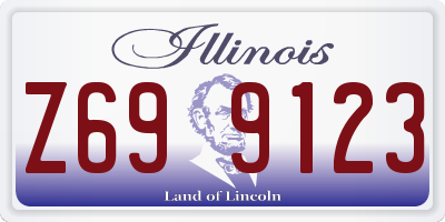 IL license plate Z699123
