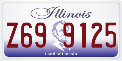 IL license plate Z699125