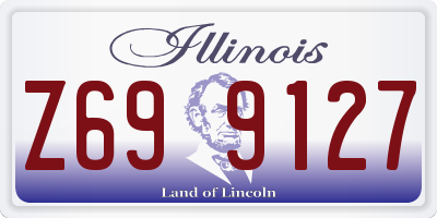 IL license plate Z699127