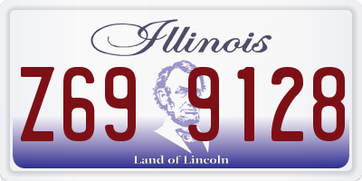 IL license plate Z699128