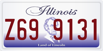 IL license plate Z699131