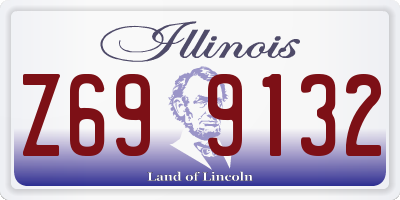IL license plate Z699132