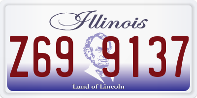 IL license plate Z699137