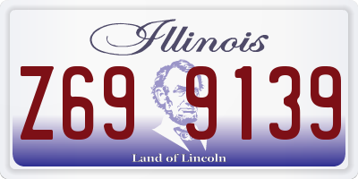 IL license plate Z699139