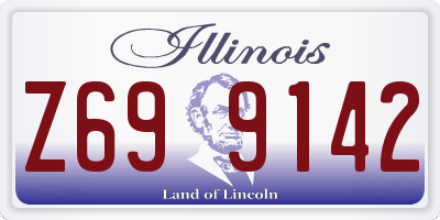 IL license plate Z699142