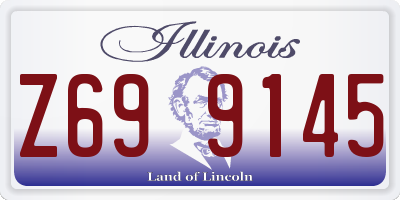 IL license plate Z699145