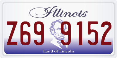 IL license plate Z699152
