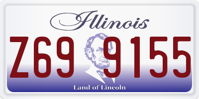 IL license plate Z699155