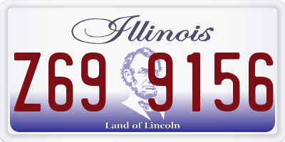 IL license plate Z699156