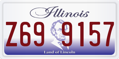 IL license plate Z699157