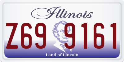 IL license plate Z699161
