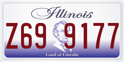 IL license plate Z699177