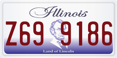IL license plate Z699186