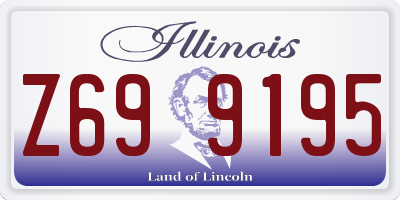 IL license plate Z699195