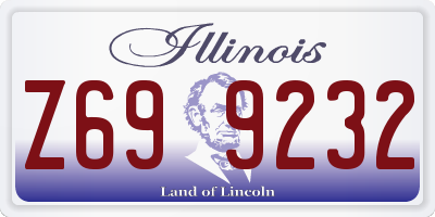 IL license plate Z699232