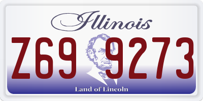 IL license plate Z699273