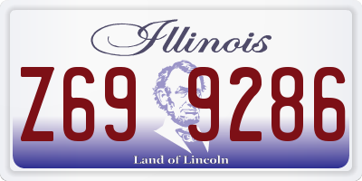 IL license plate Z699286