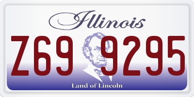 IL license plate Z699295