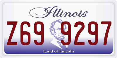 IL license plate Z699297