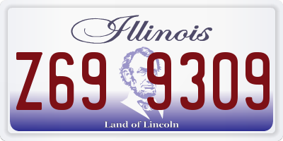 IL license plate Z699309