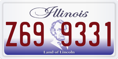 IL license plate Z699331