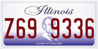 IL license plate Z699336