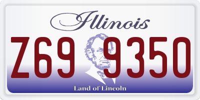 IL license plate Z699350