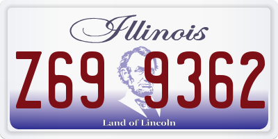 IL license plate Z699362