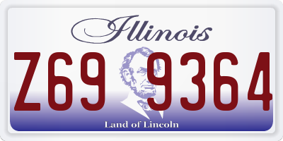 IL license plate Z699364