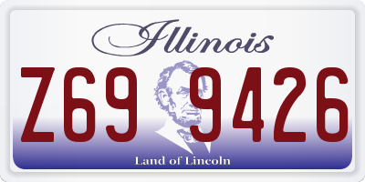 IL license plate Z699426