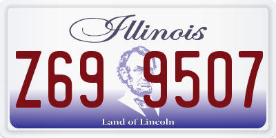 IL license plate Z699507