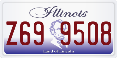 IL license plate Z699508