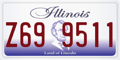 IL license plate Z699511