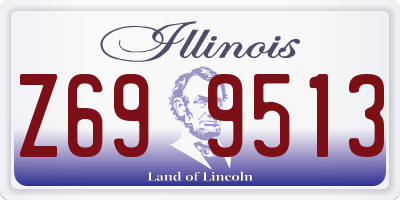 IL license plate Z699513