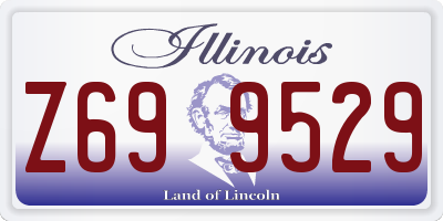 IL license plate Z699529