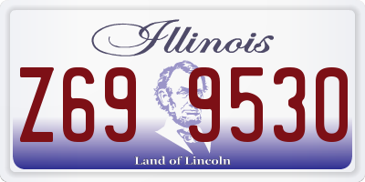 IL license plate Z699530