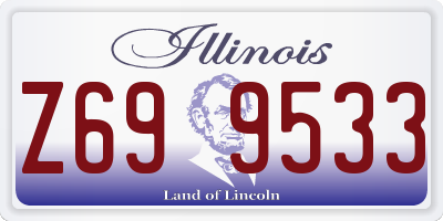 IL license plate Z699533