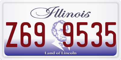 IL license plate Z699535