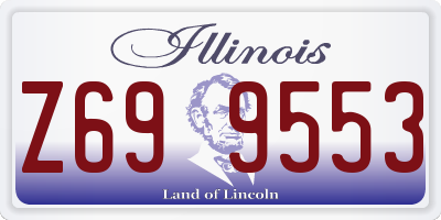 IL license plate Z699553