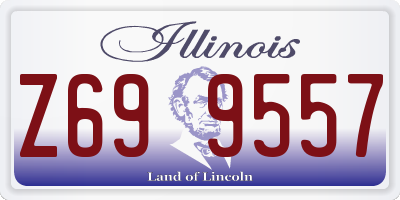 IL license plate Z699557